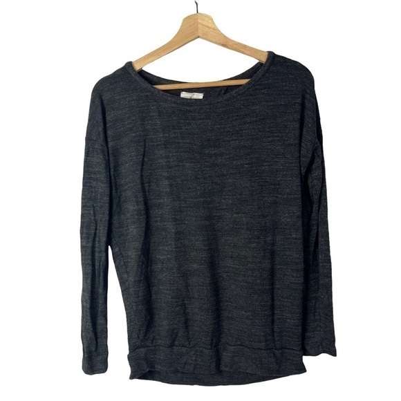 Lou & Grey Dark Gray Knit Pullover Long Sleeve S - Picture 1 of 3